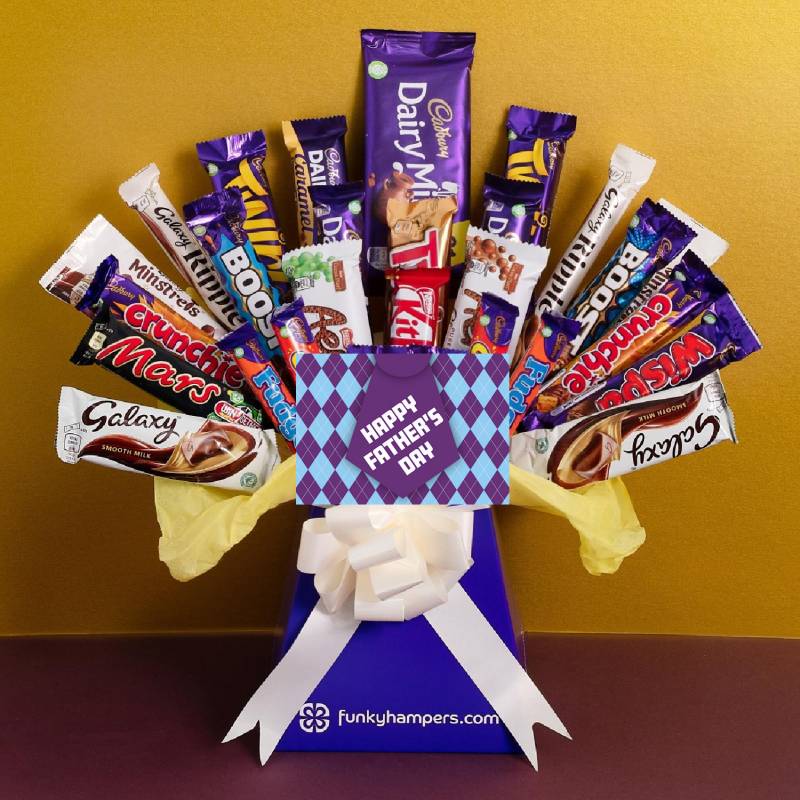 Fathers Day Super Mega Chocolate Bouquet