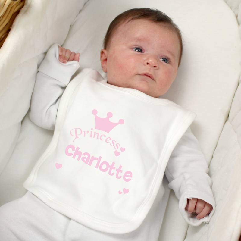 Personalised Princess Bib