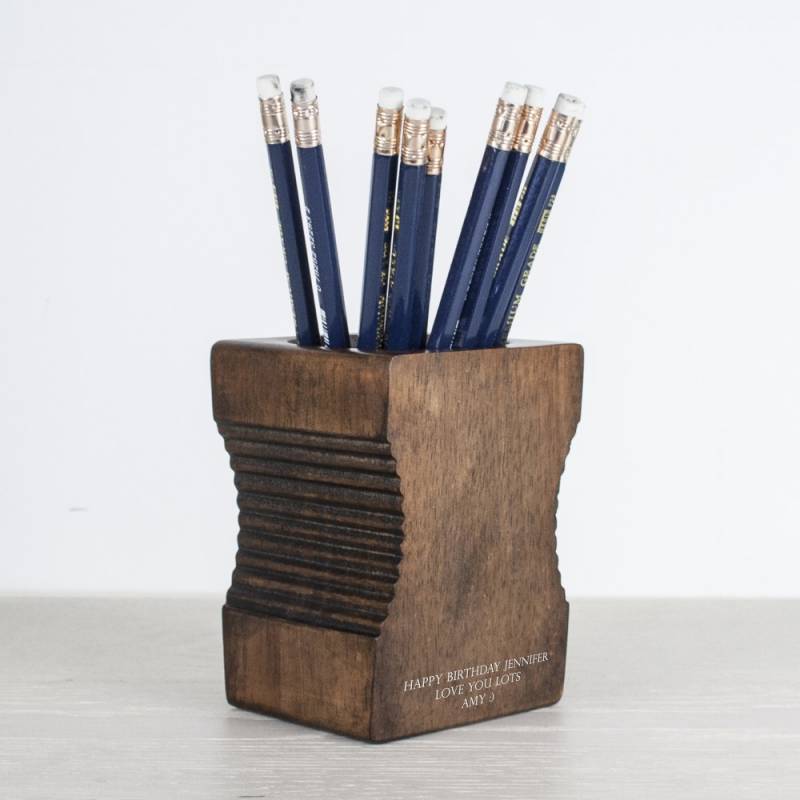 Personalised Sharpener Pen Pot